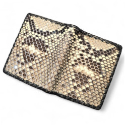 Snake Skin Leather Wallet Handcrafted Spain | Tabarez